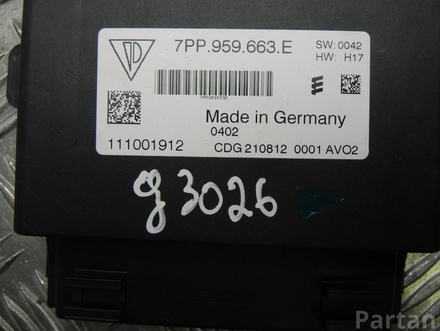 Volkswagen 7PP 959 663 E / 7PP959663E TOUAREG (7P5) 2013 Spannungsstabilisator