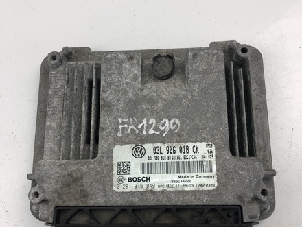 Škoda 03L906018CK; 0281016849 / 03L906018CK, 0281016849 SUPERB II (3T4) 2010 Control unit for engine