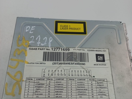 Saab 12771699 9-5 (YS3E) 2007 Radio CD