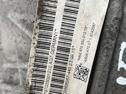 Porsche 0266826-441, 97035001210 / 0266826441, 97035001210 PANAMERA (970) 2015 Reductor del eje trasero