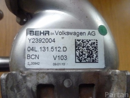 Audi 04L131512D A4 (8K2, B8) 2010 Kühler, Abgasrückführung