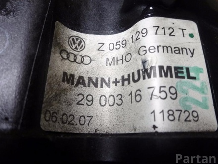 Audi 059 129 712 T / 059129712T A6 (4F2, C6) 2007 Collecteur d'admission