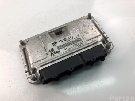 Škoda 03C906057D; 0261201222 / 03C906057D, 0261201222 ROOMSTER (5J) 2006 Control unit for engine