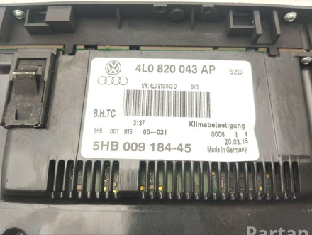 Audi 4L0820043, 4L0820043AP Q7 (4L) 2015 Termostato, ventilador climatización