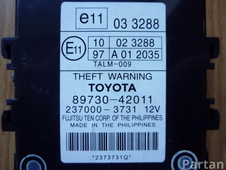 Toyota 89730-42011, 8973042011 / 8973042011, 8973042011 RAV 4 III (_A3_) 2007 Unité de contrôle de stationnement automatique